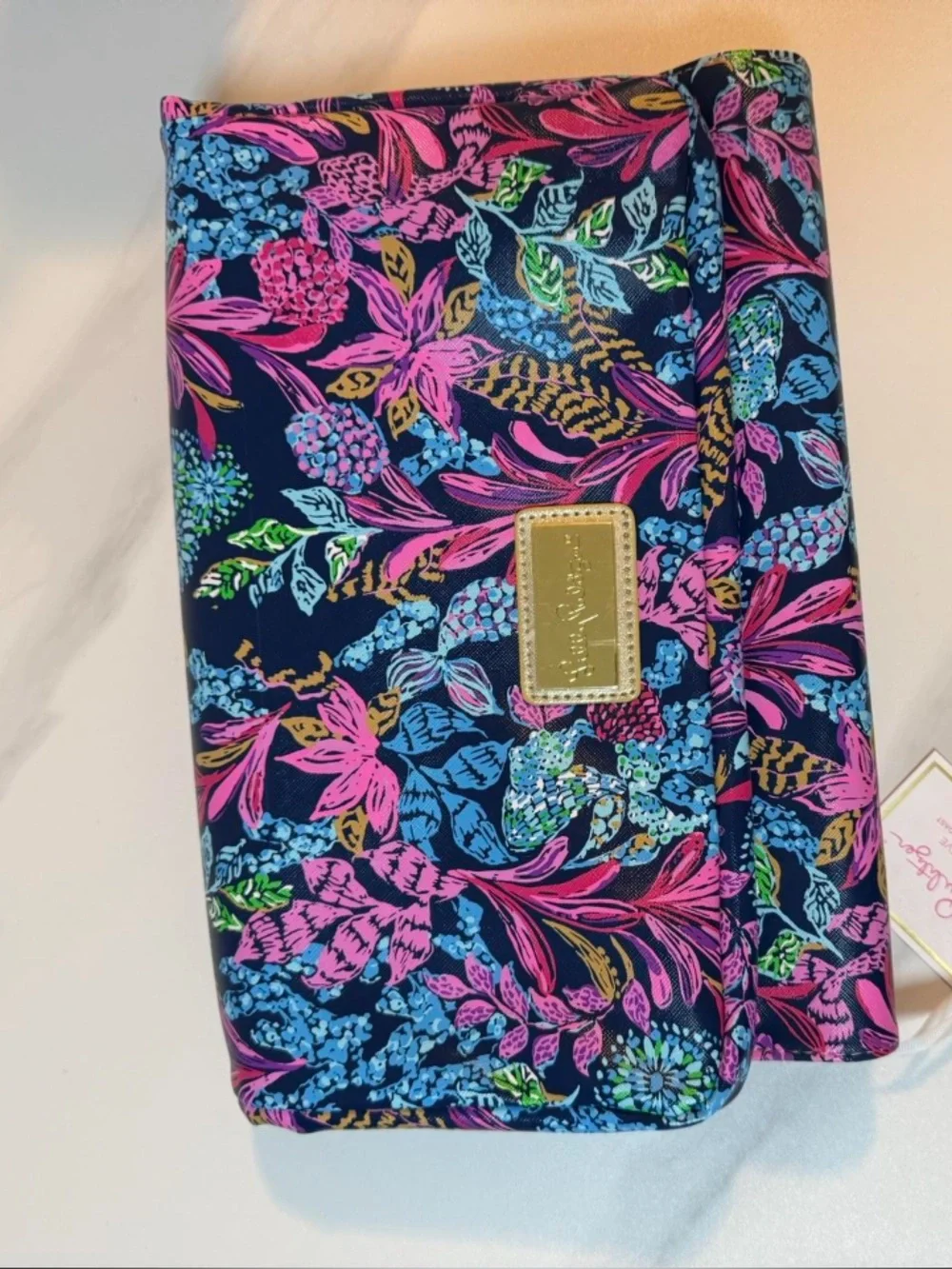 NWT Lilly Pulitzer Calypso Coast Woven laptop sleeve